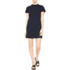 Theory Jasneah Admiral Crepe Mini Dress - Exclusive In Deep Navy