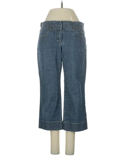 Pre-owned Theory Jeans In Blue