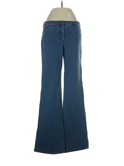Pre-owned Theory Jeans In Blue