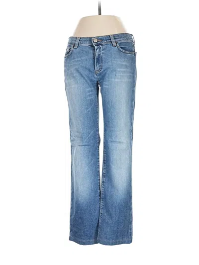 Pre-owned Theory Jeans In Blue