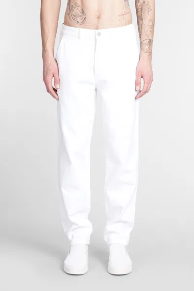 Theory Jeans In White Denim