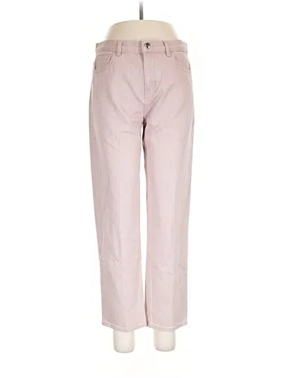 Pre-owned Theory Jeans In Pink