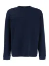 Theory Hilles Cashmere Crewneck Sweater In Blue