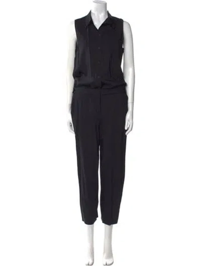 Pre-owned Theory Jumpsuit In Black