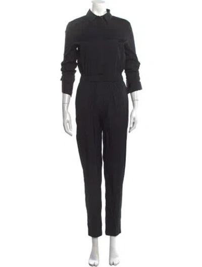 Pre-owned Theory Jumpsuit In Black