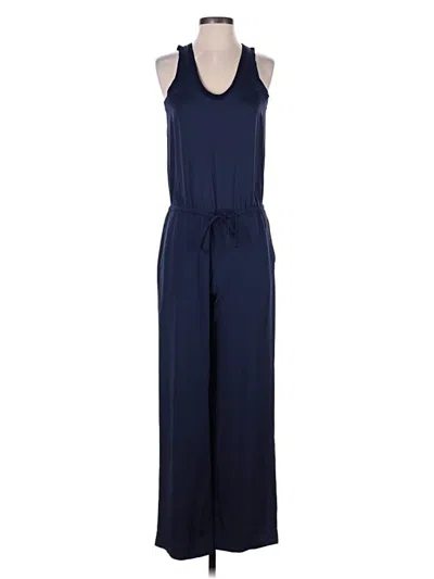 Pre-owned Theory Jumpsuit In Blue