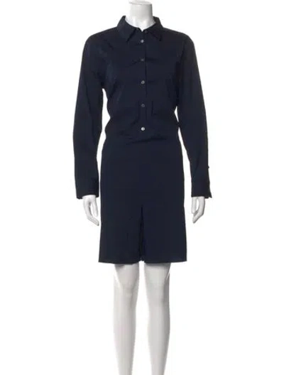 Pre-owned Theory Jumpsuit In Blue