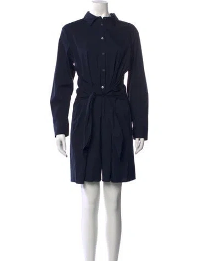 Pre-owned Theory Jumpsuit In Blue