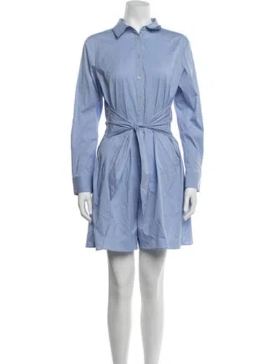 Pre-owned Theory Jumpsuit In Blue