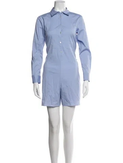 Pre-owned Theory Jumpsuit W/ Tags In Blue