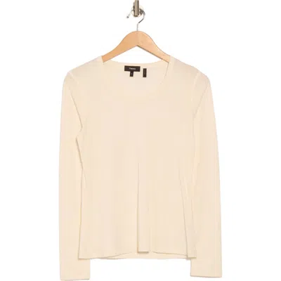 Theory Junia Long Sleeve Pima Cotton T-shirt