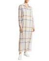 Theory Juno Slim Shirtdress In Multi