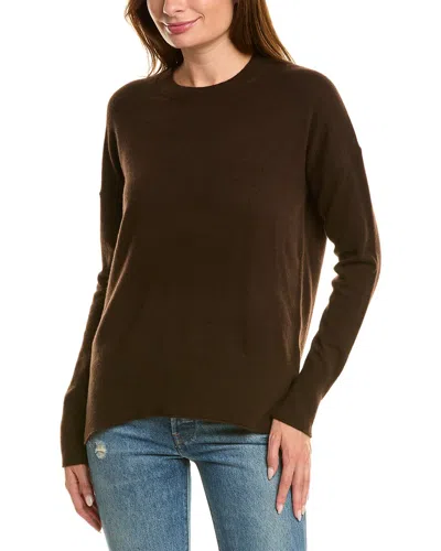 Theory Karenia Cashmere Sweater In Brown