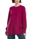Theory Karenia Crewneck Cashmere Sweater In Multi