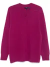 Theory Fine-knit Sweater In Sjm Wildflower
