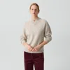 Theory Karenia Sweater In Cashmere In Gray