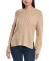 Theory Cable-knit Merino Wool-blend Sweater In Neutral