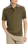 Theory Kayser Anemone Milano Polo In Green