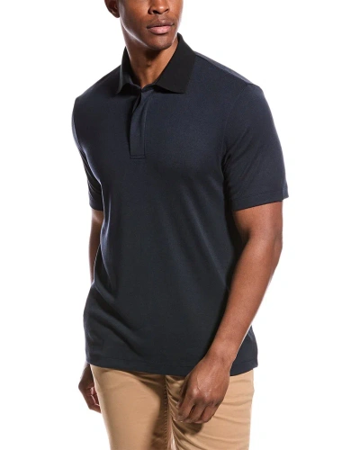 Theory Kayser Polo Shirt In Blue