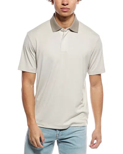 Theory Kayser Polo Shirt In Gray