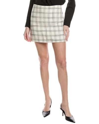 Theory Kerash Mini Skirt In White