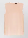 Theory Keyhole Back Lightweight Fabric Top