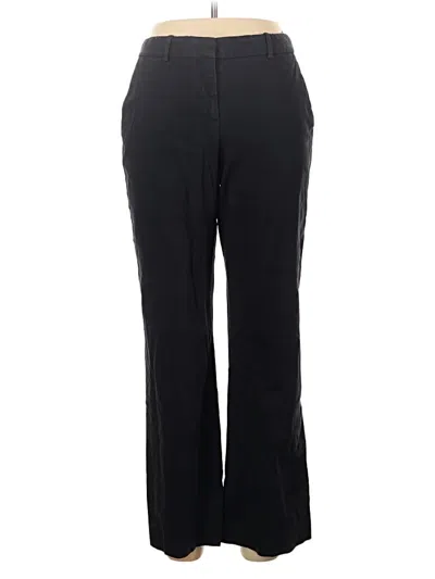 Pre-owned Theory Khaki Pant In Black