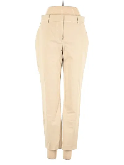 Pre-owned Theory Khaki Pant In White