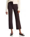 Theory Kick Flare Crop Pants In Hickory