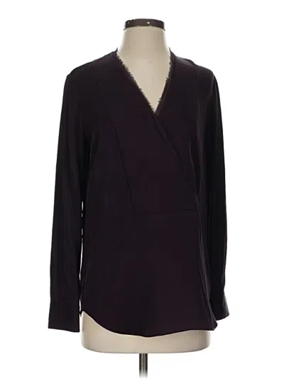 Pre-owned Theory Kimono In Burgundy