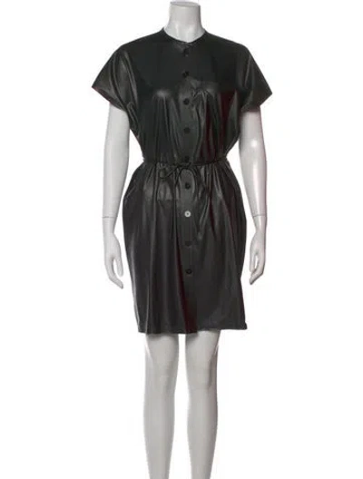 Pre-owned Theory Knee-length Dress In Black