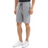 Theory Regular Fit Sweat Shorts In Melange Gray