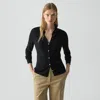 Theory Knit Shirt In Regal Wool In Black