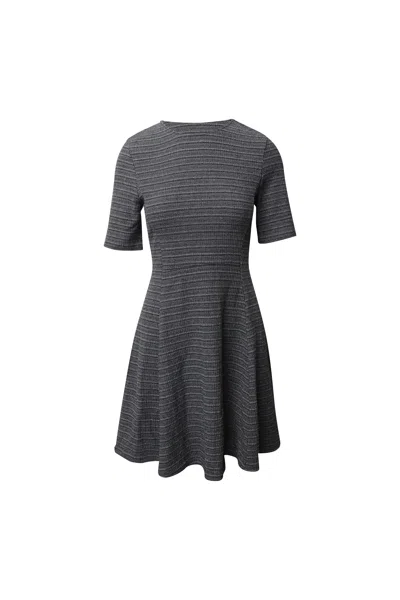Theory Knitted Dress In Grey Cotton