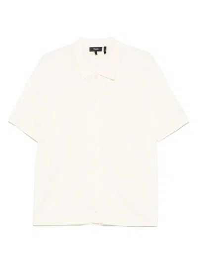 Theory Knitted Shirt In White