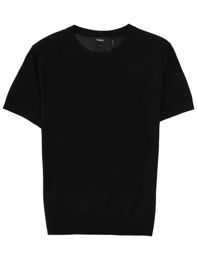 Theory Knitted Tops. In Black
