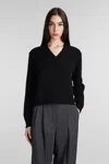 Theory Easy Pullover Cashmere Sweater In Black