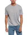 Theory Kolben Linen-blend T-shirt