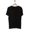 Theory Kovin Nebulous Slubbed T-shirt In Black