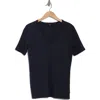 Theory Kovin Nebulous Slubbed T-shirt In Navy