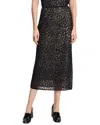 Theory Lace Skirt In Black
