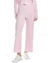 Theory Lace Trim Pant In Pink