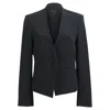 Theory Lanai Blazer In Black Wool