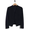 Theory Lanai Open Front Stretch Wool Blazer In Blue