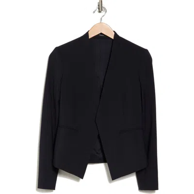 Theory Lanai Wool Blend Blazer In Deep Navy