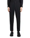 Theory Men's Mayer Stretch Wool Pants In Hickory Melange