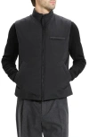 Theory Layering Motion Vest In Black