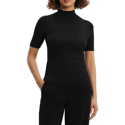 THEORY THEORY LEENDA MERINO WOOL MOCK NECK SWEATER