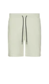Theory Sweat Short In Light Bilen In Mint