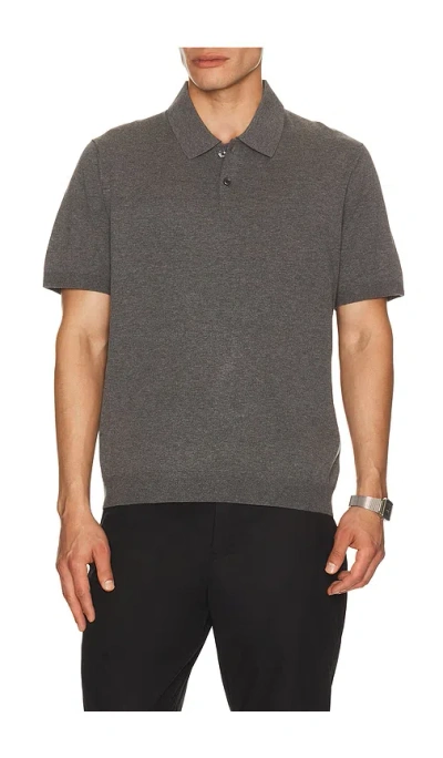 Theory Light Bulen Soris Polo In Gray